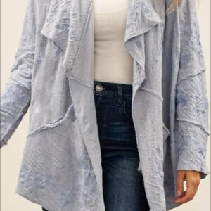 CAITE❣️light Blue Cardigan 25PTP, 32 Long